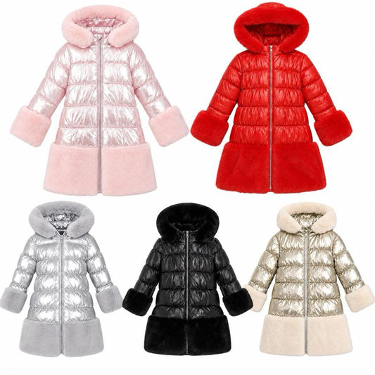 Ginger Ivy: DYNAMITE fashion padded faux fur trim with hood