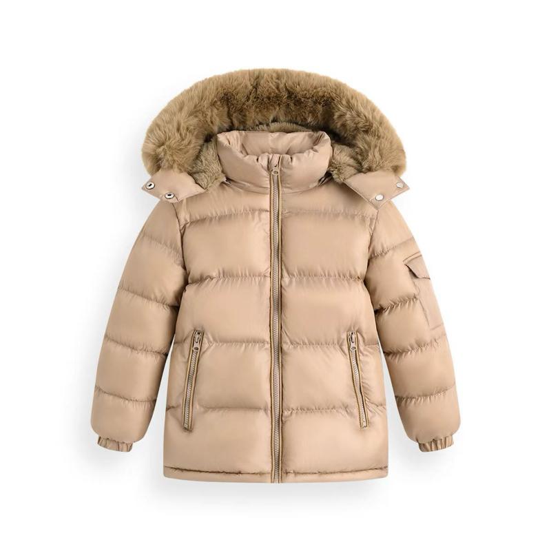 Ginger Ivy: Infinity Faux Fur Hooded Coat unisex for boys or girls age 1-10 years