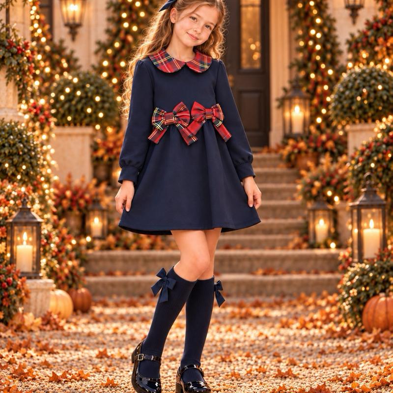 Glasgow tartan smock dress - Ginger Ivy image 7