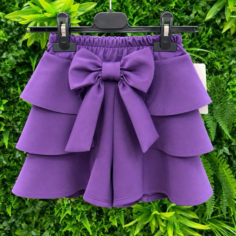 Ginger Ivy:  School SAINT Ruffled Short  - Perfect for Academic Wear