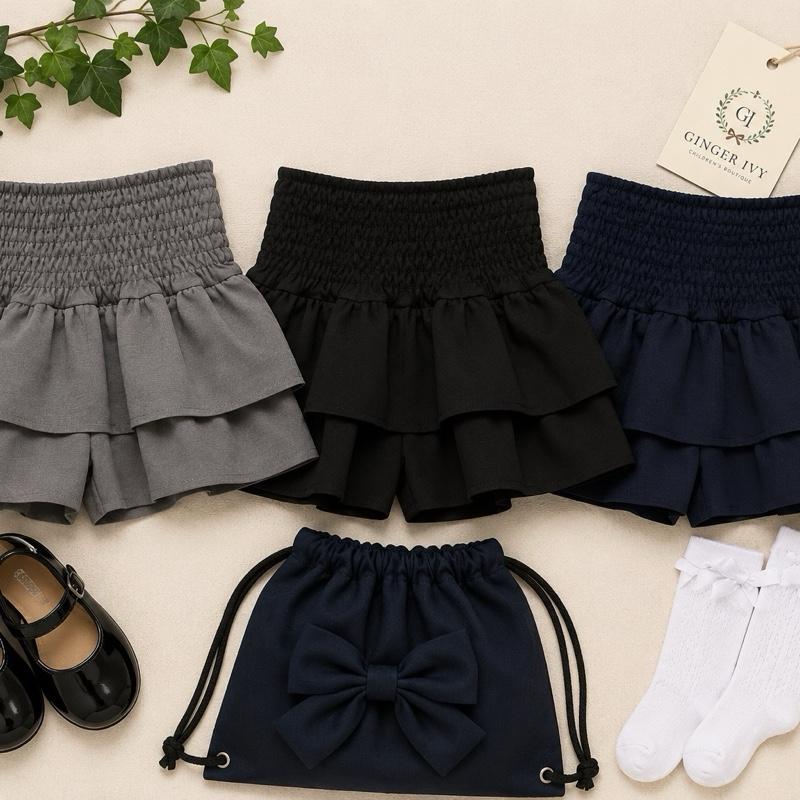 Ginger Ivy RICHMOND RARA Skirt High Waisted Style for Girls Age 4-16 Years School Uniform