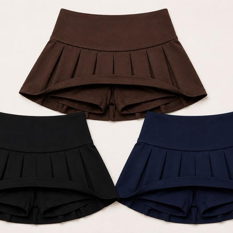 Ginger  Ivy: PORTSMOUTH pleated skort skirt with shorts under it age 8-16 years