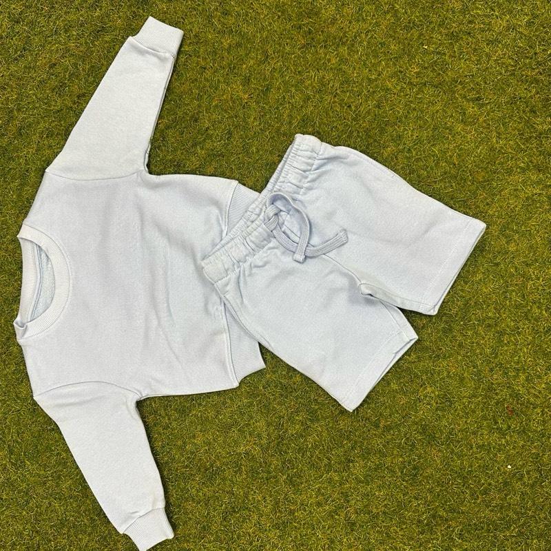 Ginger Ivy: TRAVEL outfit Unisex Jumper and shorts set 6months to 10 years
