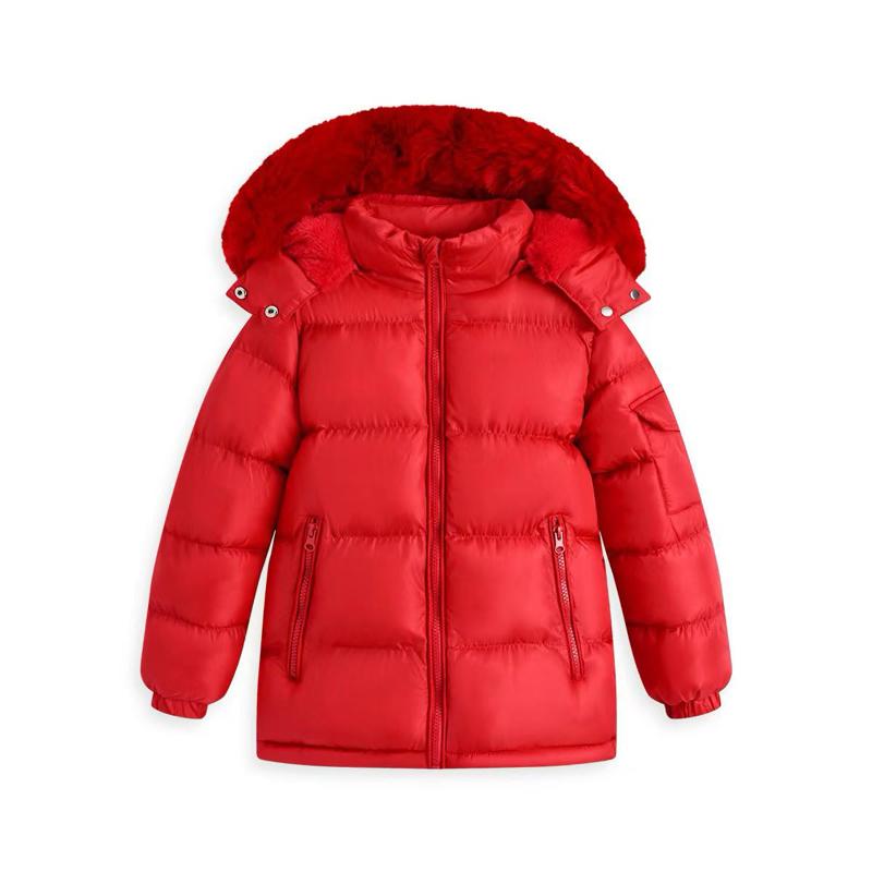 Ginger Ivy: Infinity Faux Fur Hooded Coat unisex for boys or girls age 1-10 years