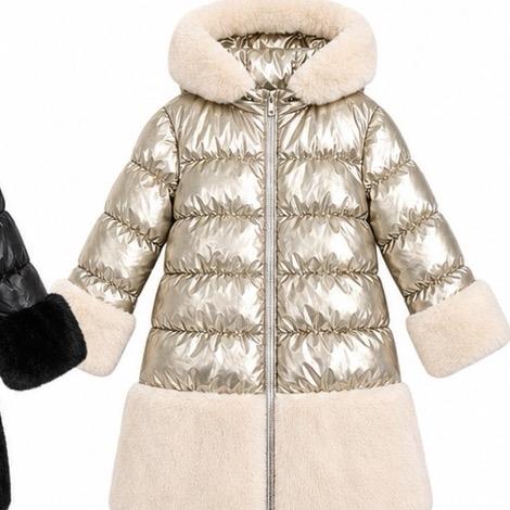 Ginger Ivy: DYNAMITE fashion padded faux fur trim with hood