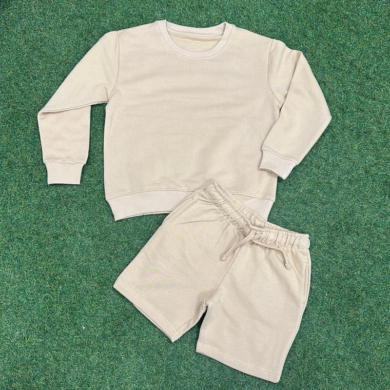 Ginger Ivy: TRAVEL outfit Unisex Jumper and shorts set 6months to 10 years