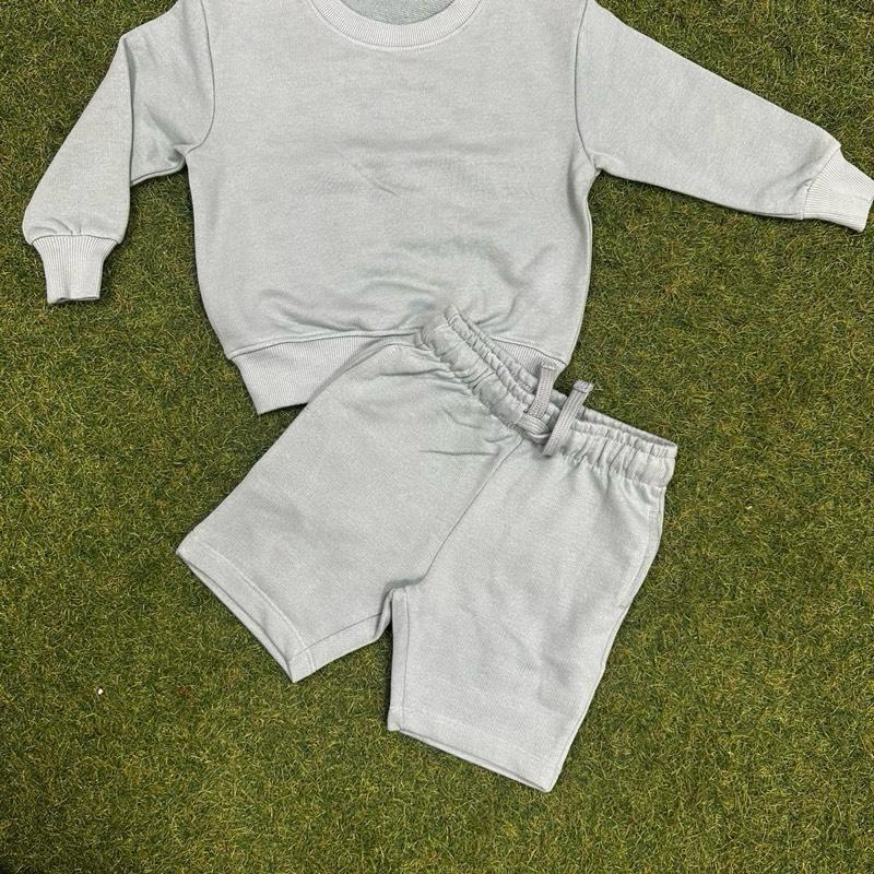 Ginger Ivy: TRAVEL outfit Unisex Jumper and shorts set 6months to 10 years