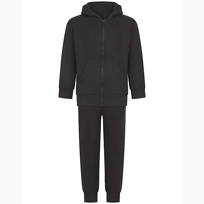 Ginger Ivy HODDIE BASIC Zip Front Jacket and Joggers unisex tracksuit Set perfect school