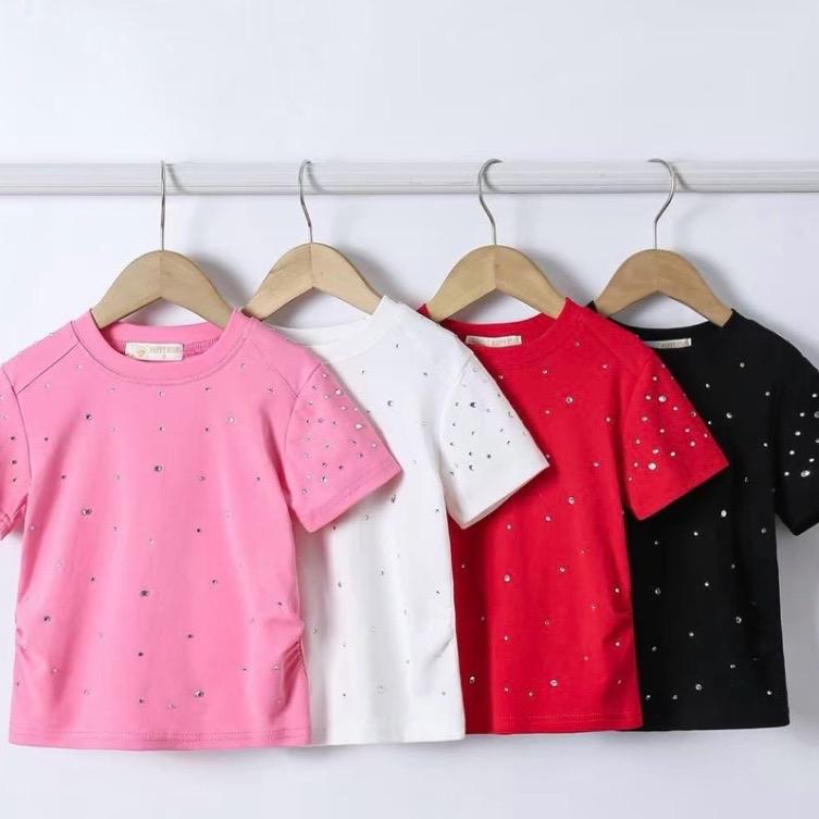 Ginger Ivy Children's Boutique CLAIM two piece outfit in soft seasonal colours for age 1-14 years spring summer vibrant shorts set