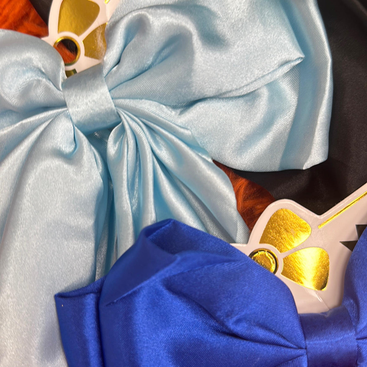 Ginger Ivy viral SATIN fashion hair bow on a clip