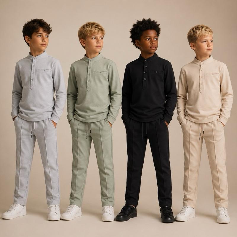 Ginger Ivy: DENVER smart classic tracksuit set for boys