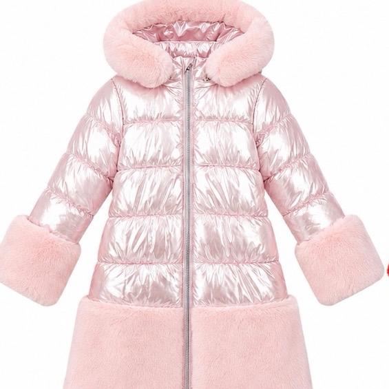Ginger Ivy: DYNAMITE fashion padded faux fur trim with hood