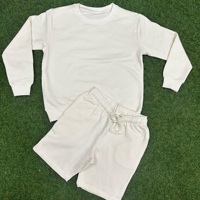 Ginger Ivy: TRAVEL outfit Unisex Jumper and shorts set 6months to 10 years